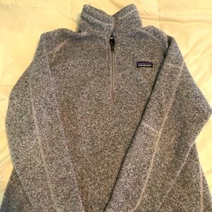XL Light purple Patagonia quarter zip